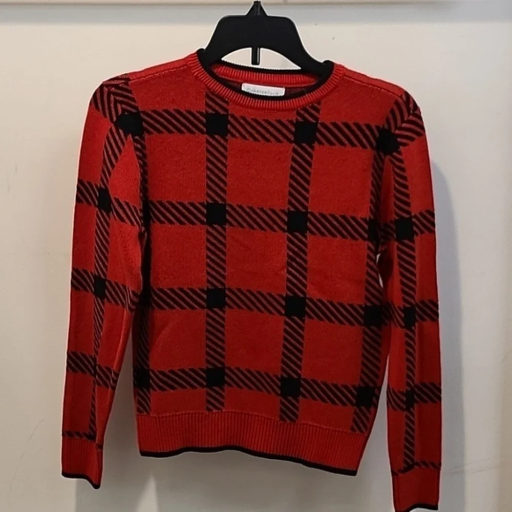 NWT Plaid design sweater